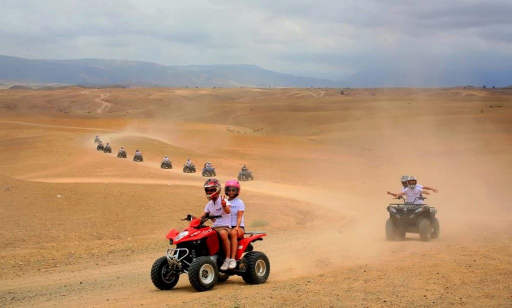 Agafay Desert Landscape